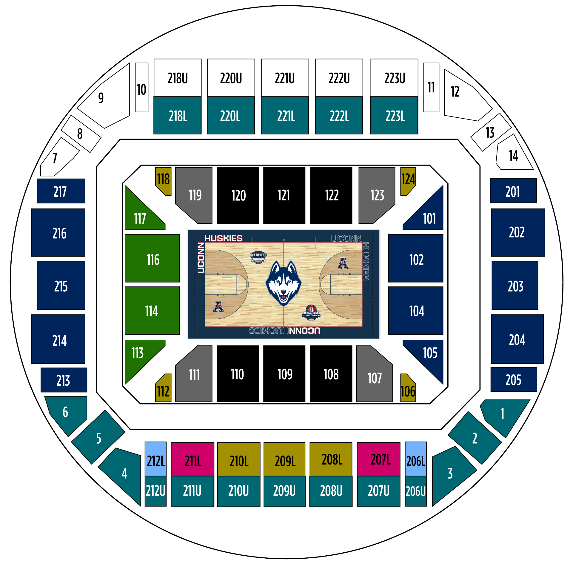 UConn Basketball Ticket Information | UConnHuskies.com